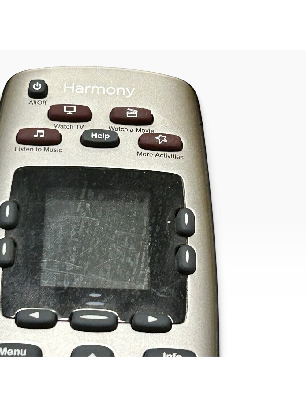 Genuine Logitech Harmony 650 Advanced Universal Remote Control Untested - Picture 2 of 11